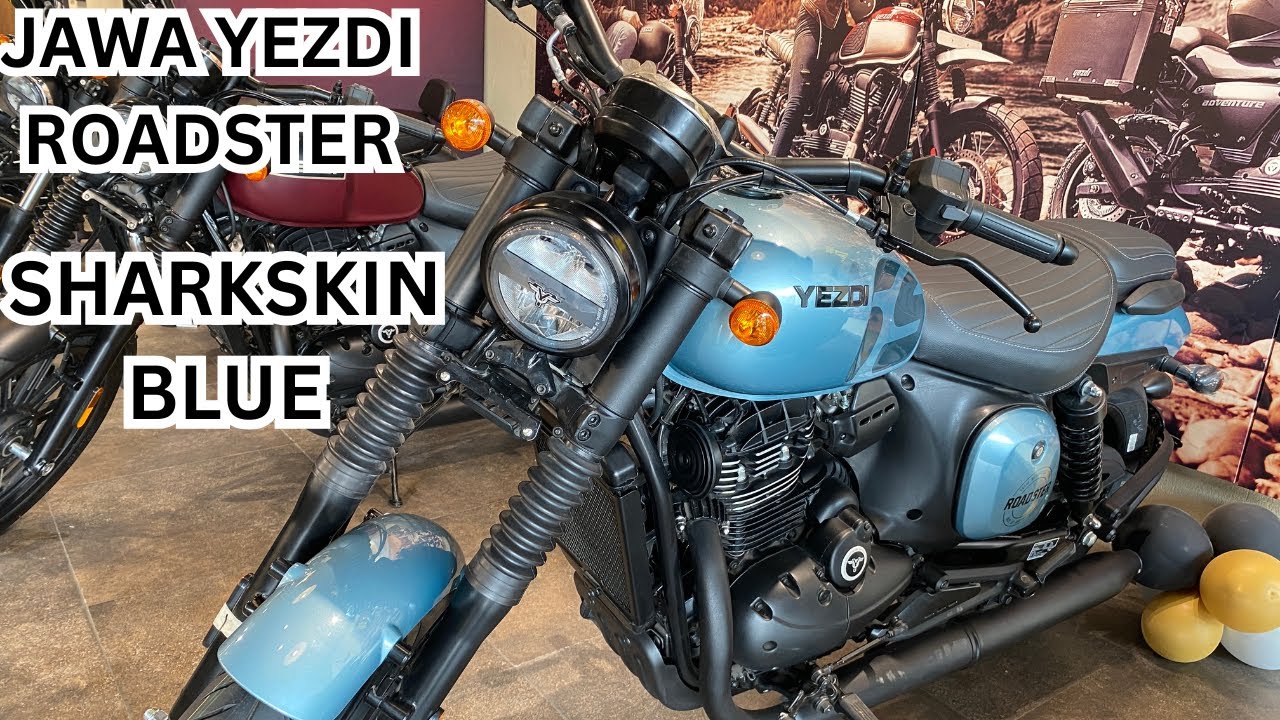 JAWA YEZDI ROADSTER (SHARKSKIN BLUE). (QUICK WALKAROUND)