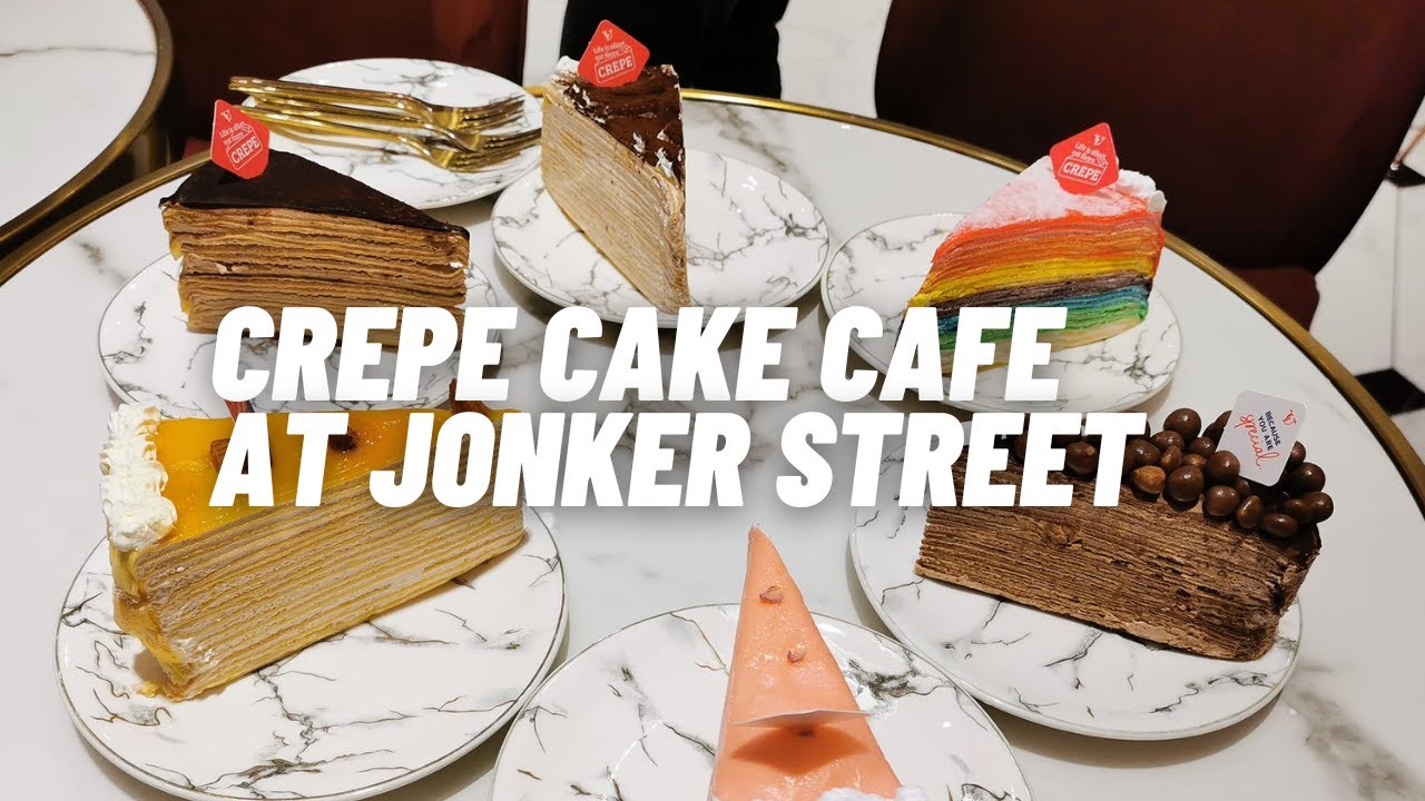 Vanilla Crepe Malacca: Crepe Cake in Melaka, Malaysia 马六甲美食之旅 马来西亚