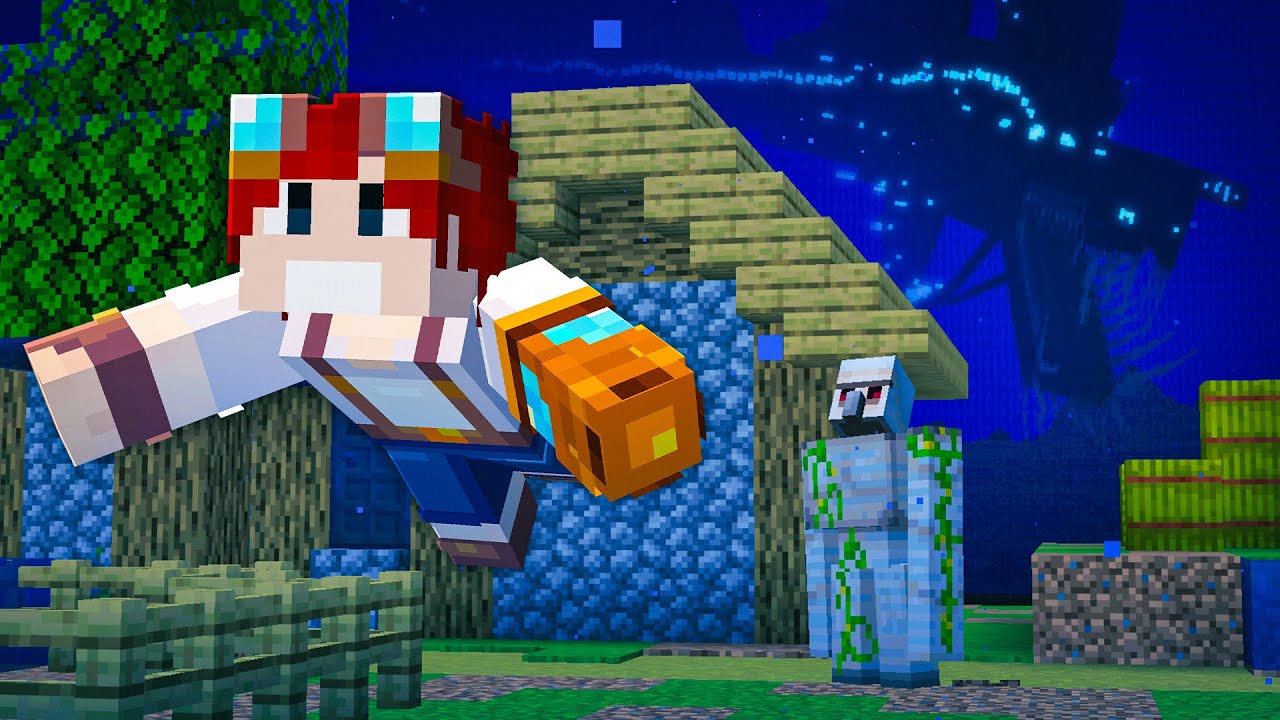 esse MUNDO de MINECRAFT é COBERTO por ÁGUA