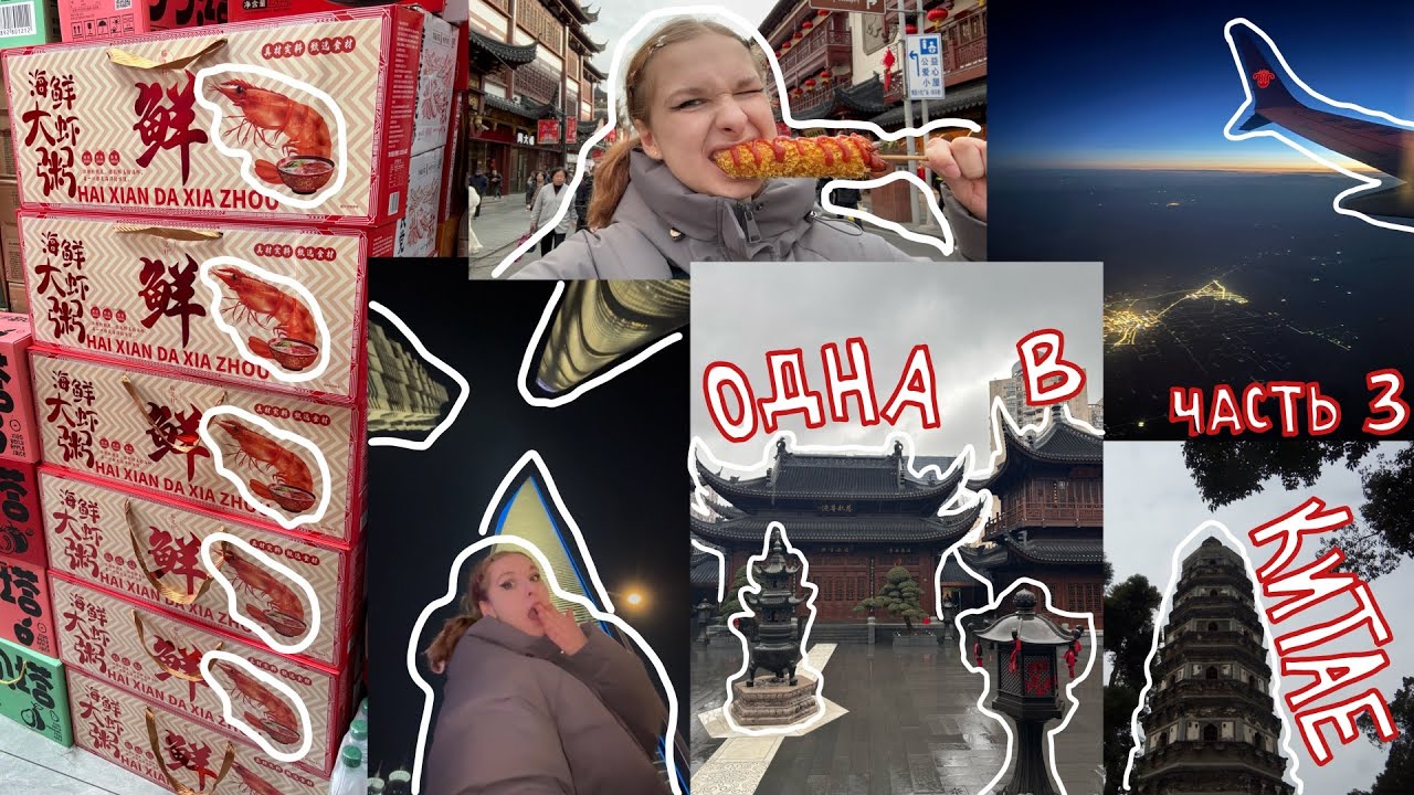 vlog УЛЕТЕЛА В КИТАЙ 🇨🇳 часть 3