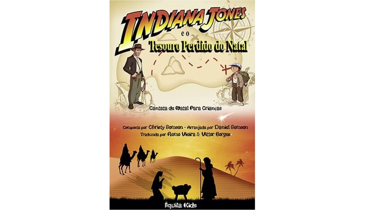 Indiana Jones - Cantata de Natal {Áquila Kids}