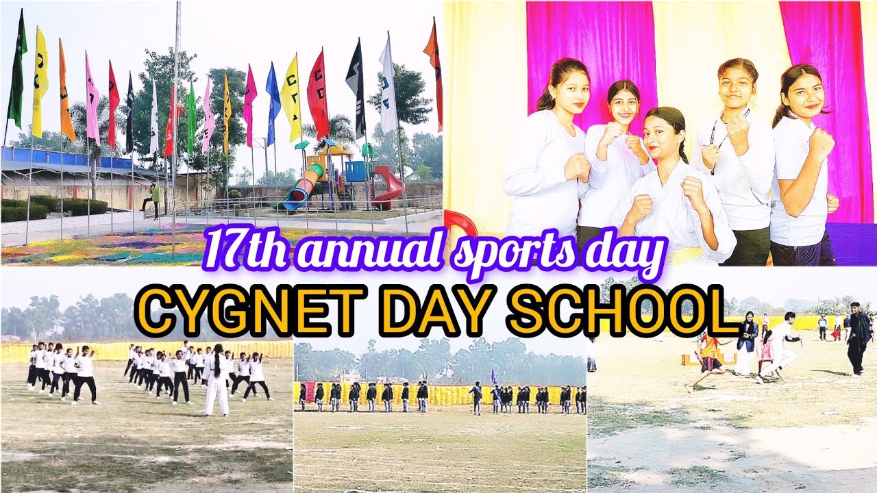 CYGNET DAY SCHOOL||17th Annual Sports Day in Nilanjana's School||Cultural Sports day in CDS