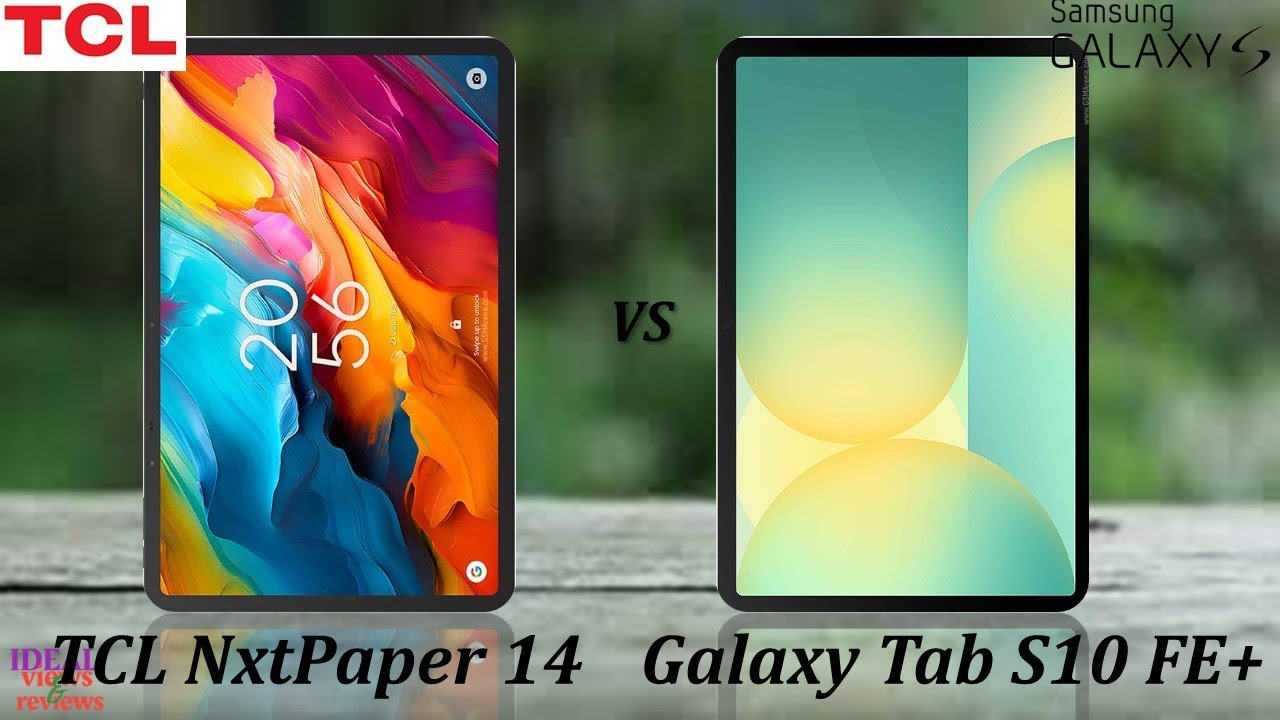 TCL NxtPaper 14 vs Samsung Tab S10 FE Plus Which Tablet REALLY Wins