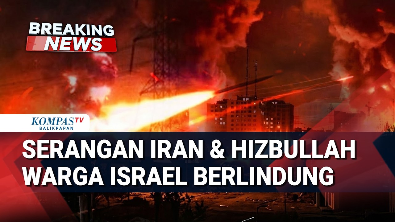 BREAKING NEWS - Diserang Iran & Hizbullah, Warga Israel ke Shelter Bawah Tanah Tel Aviv