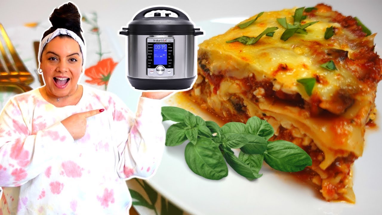 EASY INSTANT POT LASAGNA 🍽