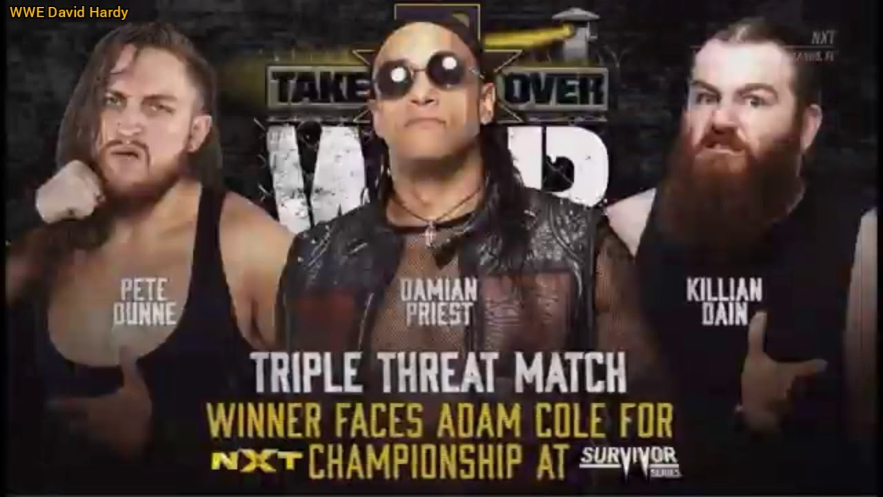WWE NXT WarGames 2019 Official And Full Match Card HD