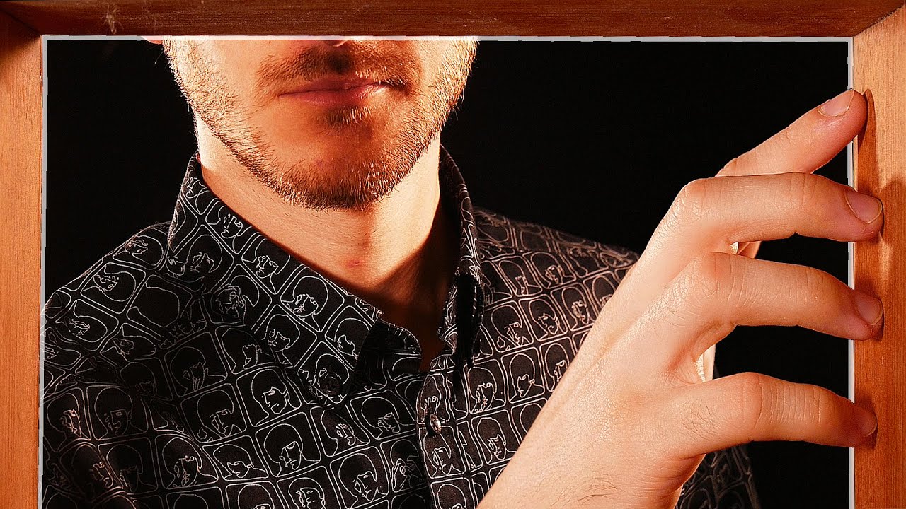 ASMR Inside the wooden box tapping all around