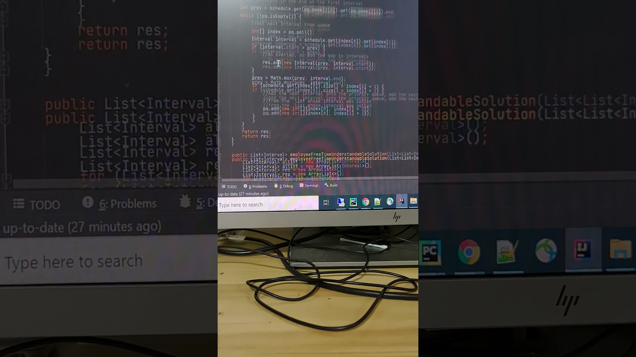Leetcode Solution: Employee Free Time