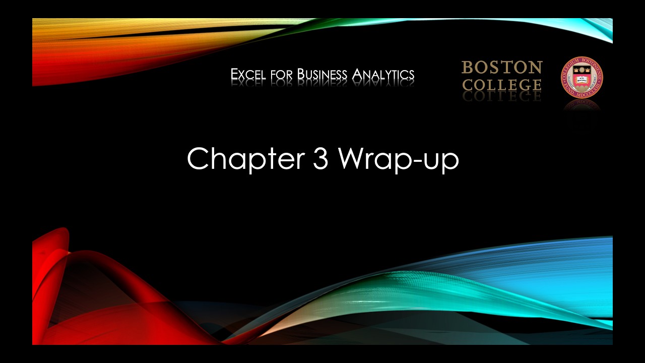 Chapter 3 Wrap up Video Spring 2026