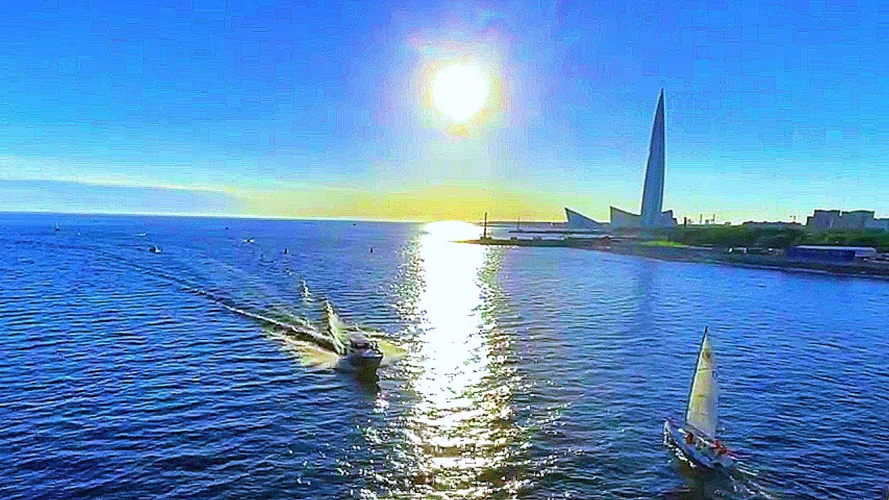St. Petersburg | Russia | Yacht Bridge over The Gulf of Finland