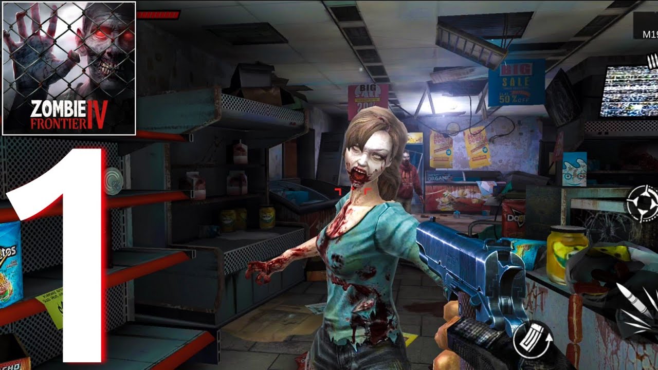 Zombie Frontier 4: Shooting 3D - Android Gameplay Walkthrough Part 1 (Android/iOS)