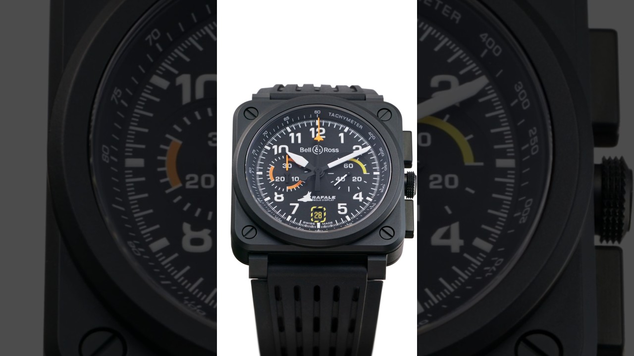 Bell & Ross BR-03 Chrono Rafale Solo Display❗️2025 Watch Releases