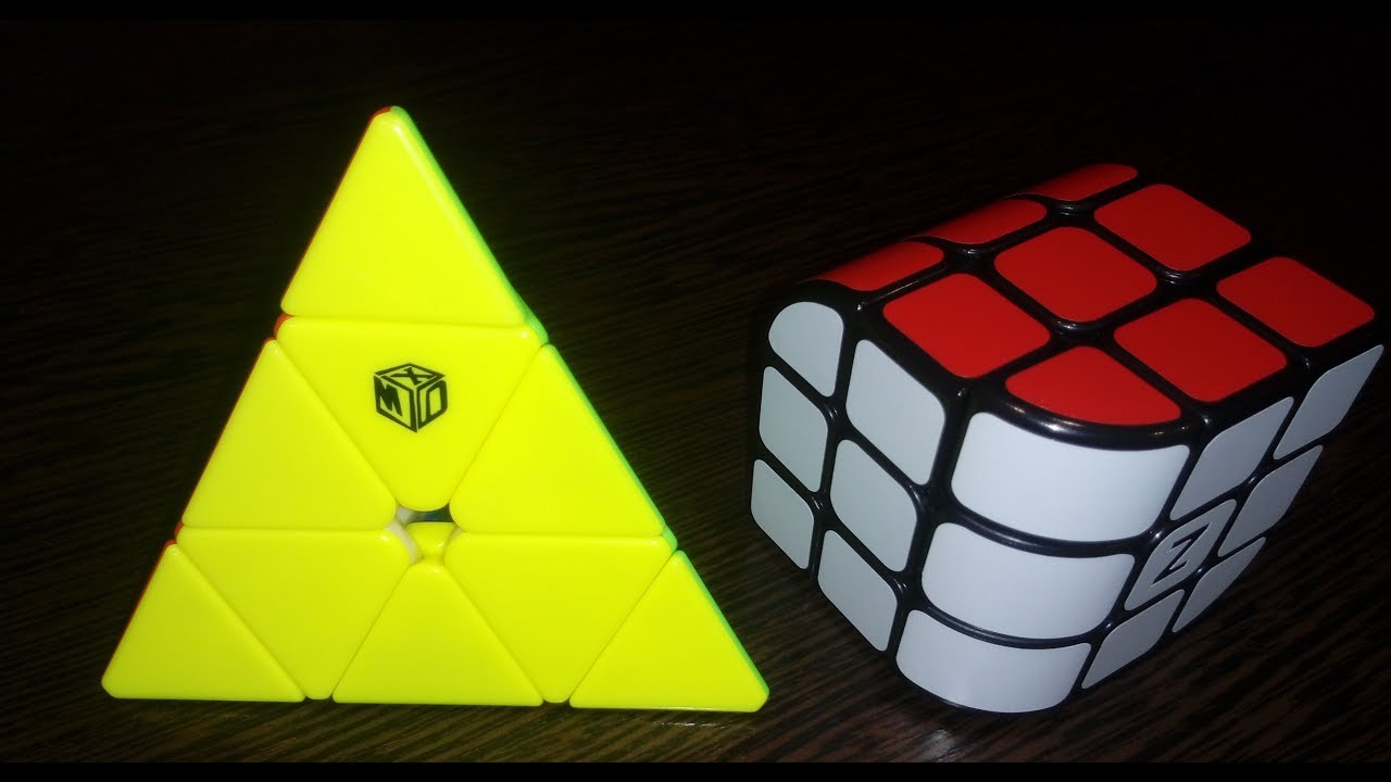 Unboxing №16 Z-cube Penrose 3x3, QiYi X-MAN  Magnetic Pyraminx-Bell