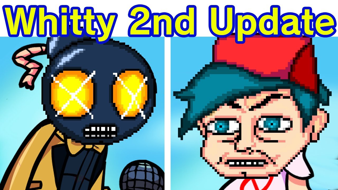 Friday Night Funkin' VS Whitty - Definitive Edition + Cutscenes & New Remix (FNF Mod) (SiIva Update)