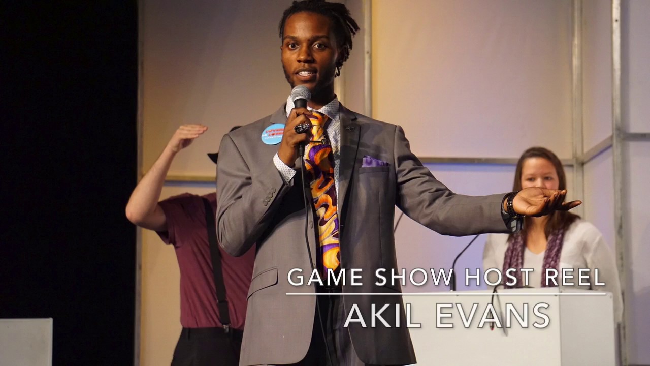 Akil Evans Game Show Host Reel 2017