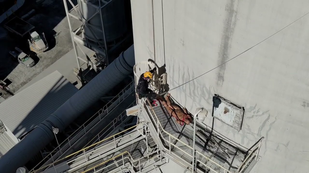 High Angle Rescue Training - Cemex Hernando County