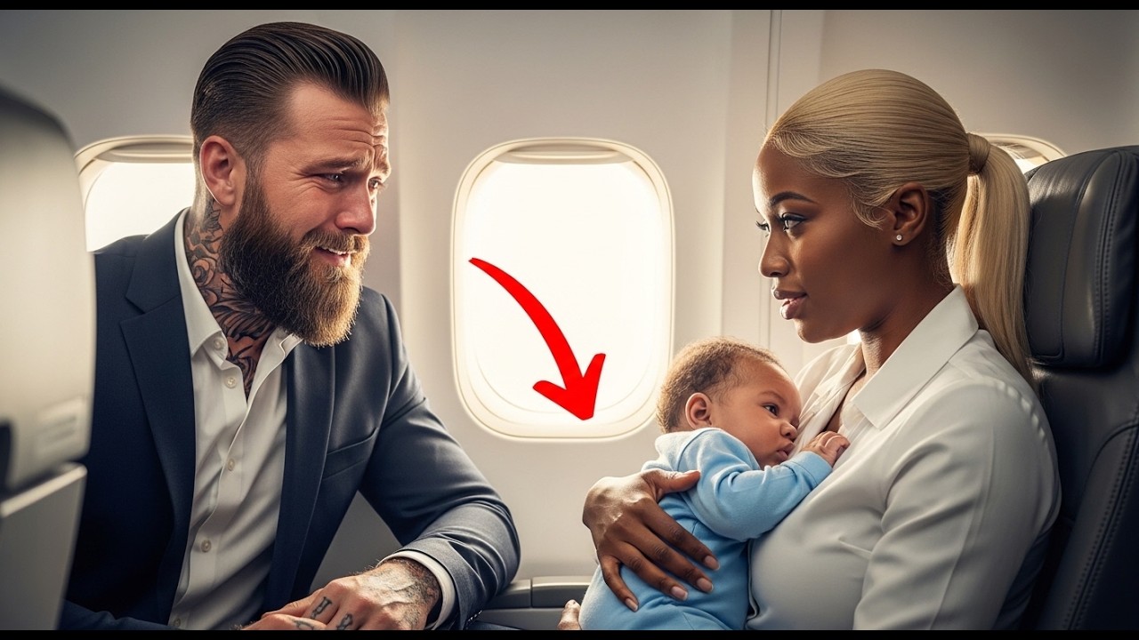 Billionaire's Baby Wouldn't Stop Crying On the Plane–Until a Black Single Mother Did The Impossible