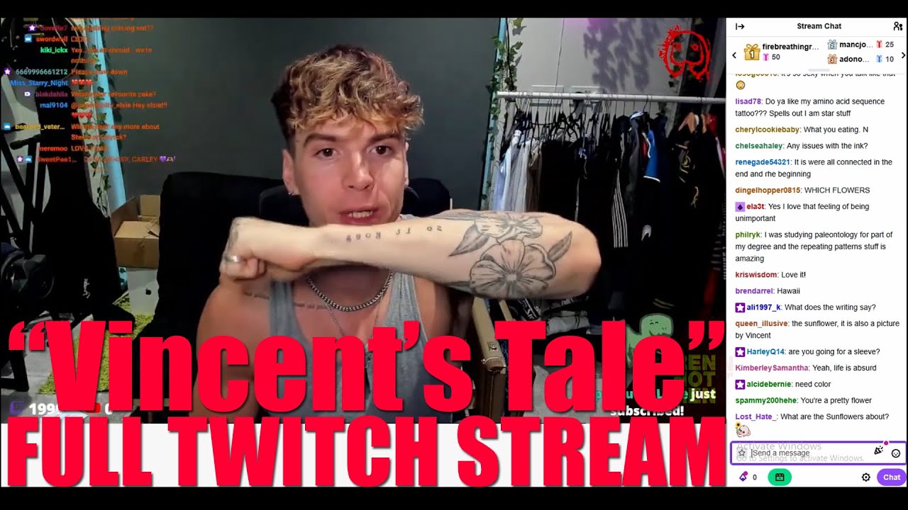 @RenMakesMusic - Vincent's Tale / Sunflowers - Full Twitch Stream Rec'd July 17, 2025 (83 Minutes)
