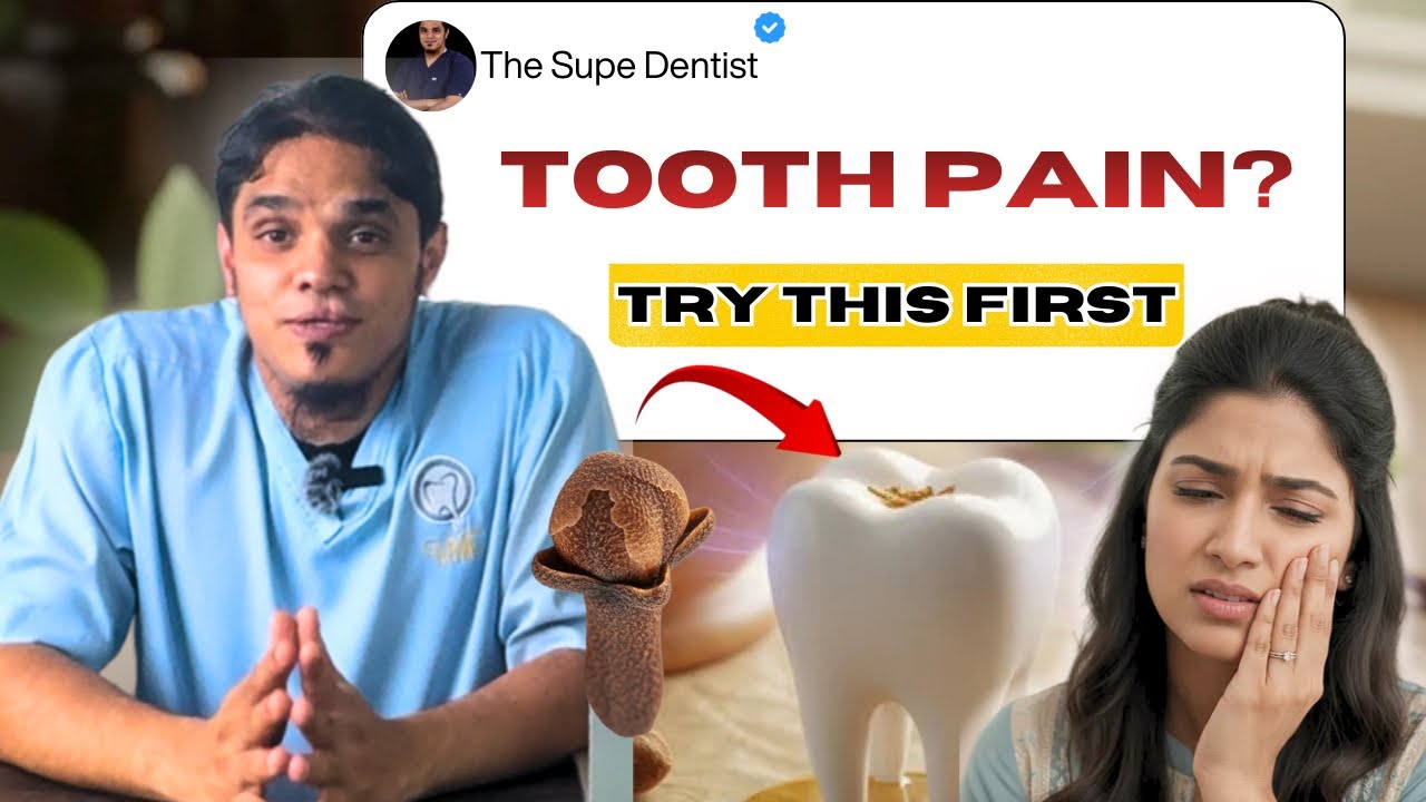 Toothache? Do THIS to Stop Tooth Pain Fast