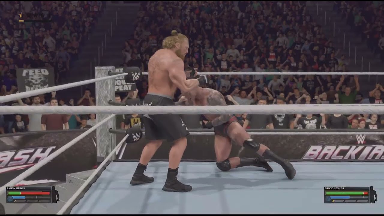 Большой матч WWE 2K26 | Рэнди Ортон против Брока Леснара