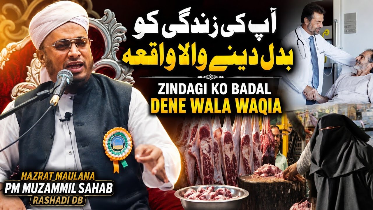 Zindagi Ko Badal Dene Wala Waqia | Maulana Pm Muzammil Sahab Rashadi DB