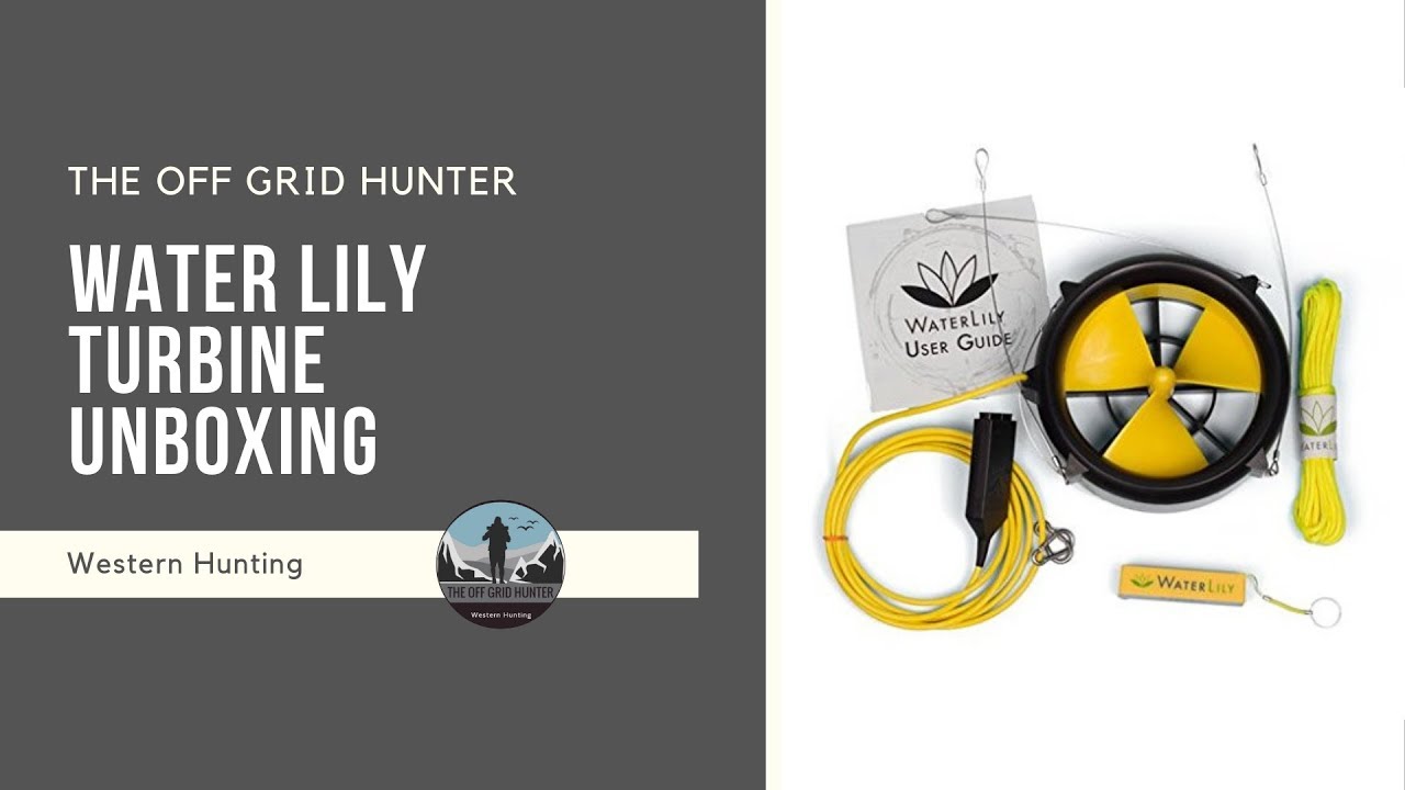 Unboxing The WaterLily Turbine Charger by Seaformatics! GEAR REVIEW | THE OFF GRID HUNTER