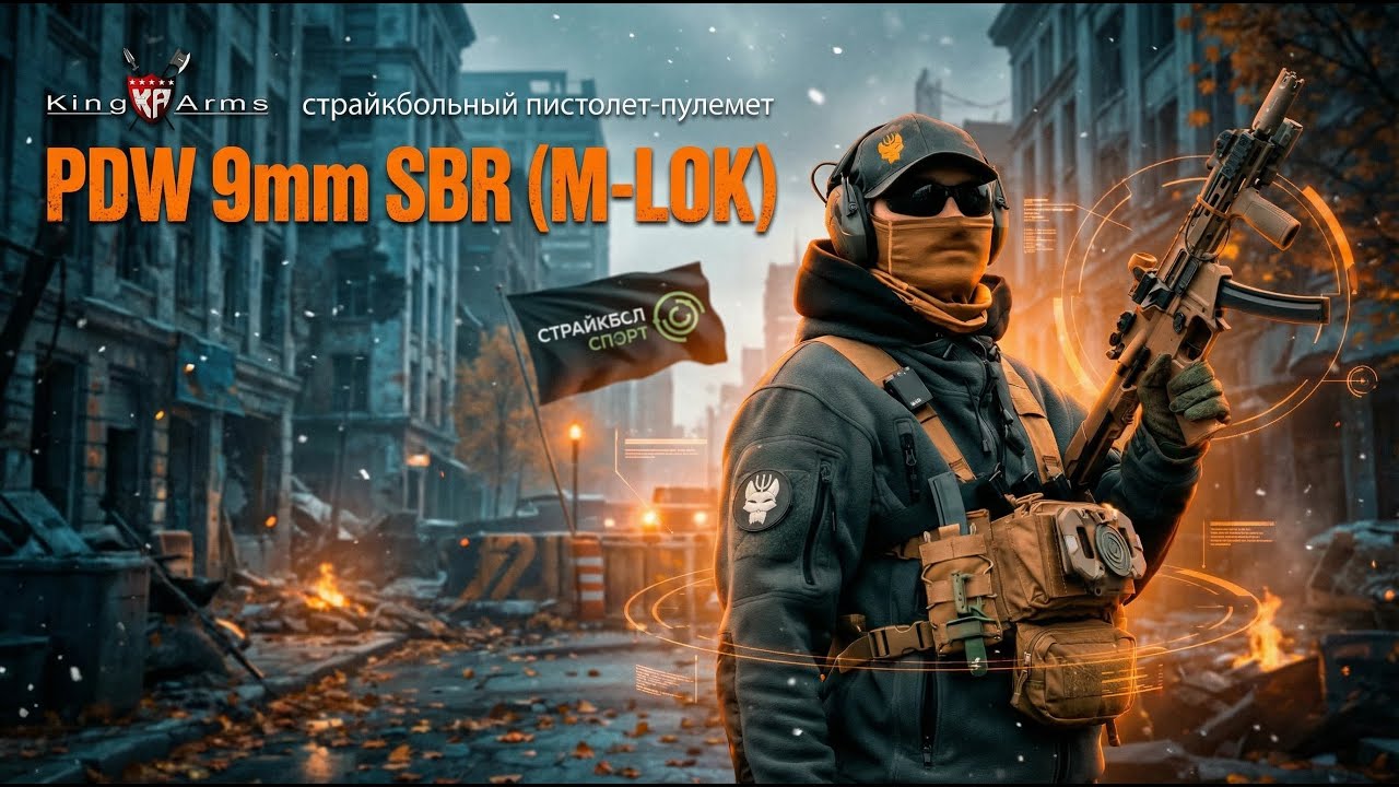 King Arms PDW 9mm: M4 на магазинах MP5. Обзор новинки