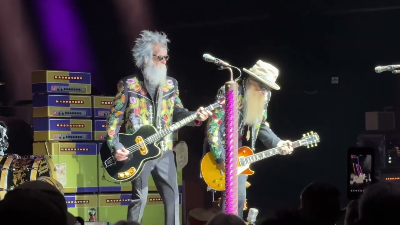 ZZ Top Sharp Dressed Man St Augustine Amphitheater 3/14/2025