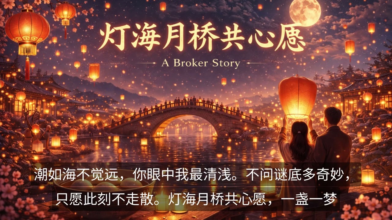 元宵节 - 灯海月桥共心愿