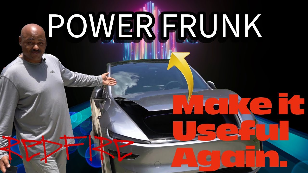 Model Y Juniper Power Frunk: Tesla should have done this!