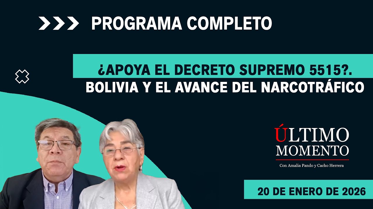 🔴 EN VIVO | ÚLTIMO MOMENTO | 20 de enero