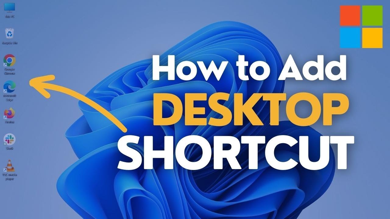 How to Create a Desktop Shortcut on Windows 11 | Add Apps to Desktop