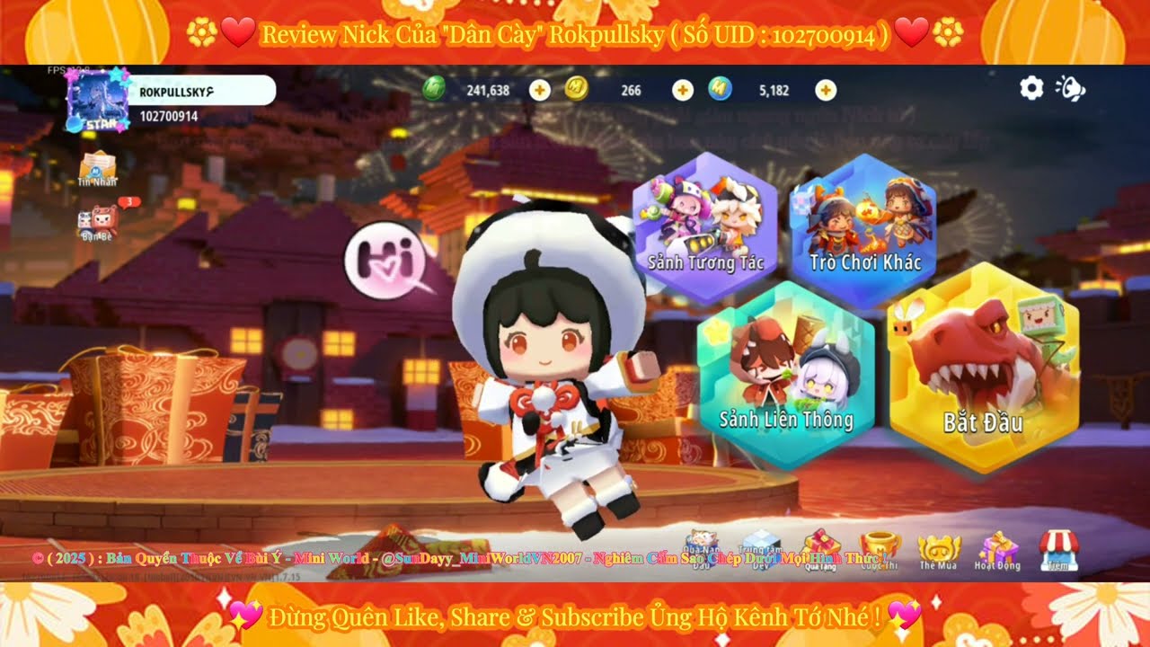 [ Mini World ] Review Nick Của 