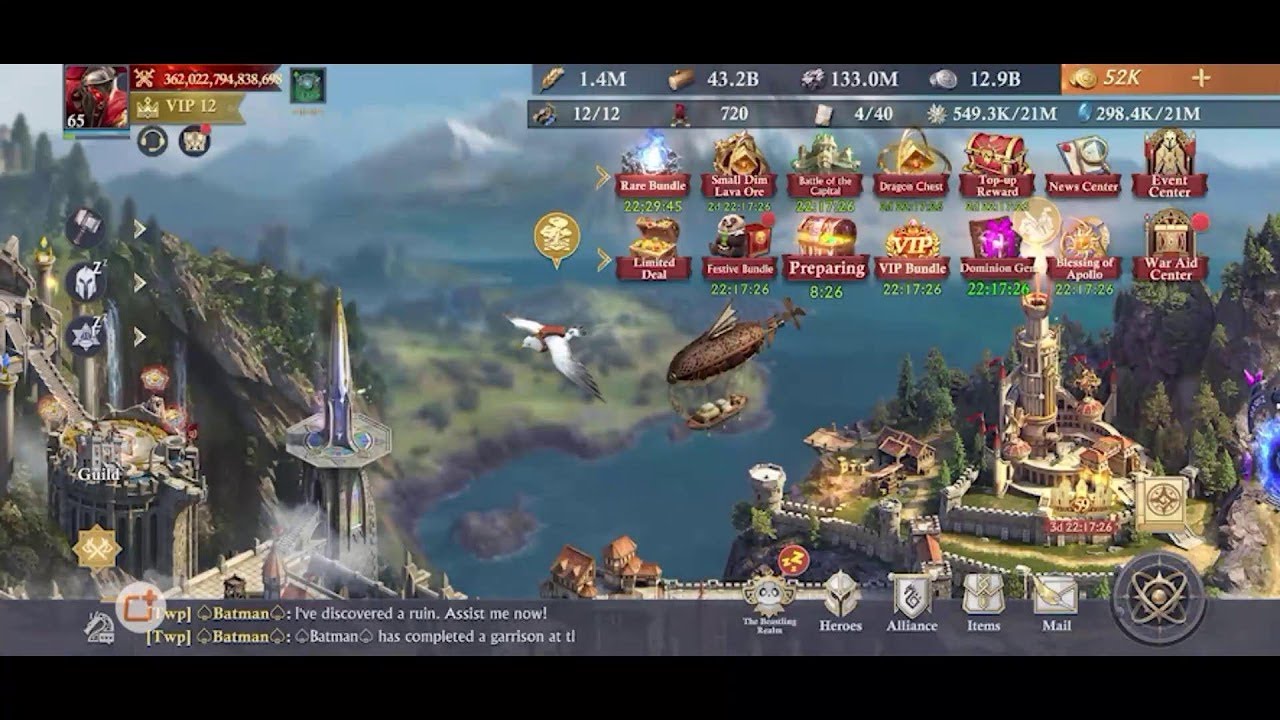 King of Avalon Live  S16— Dragon Power & Base Building Strategy