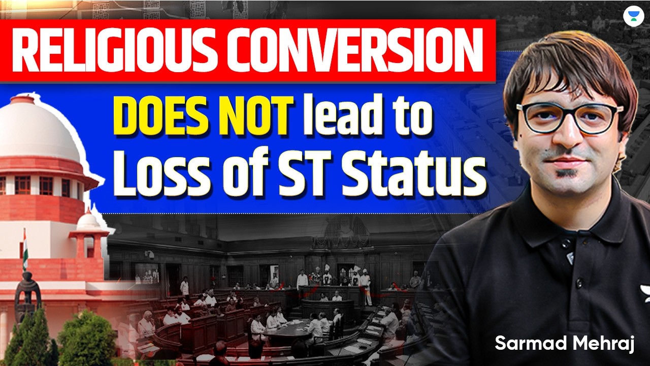 SC Status ONLY for Hindus, Buddhists, Sikhs | Supreme Court Judgment Explained | Sarmad Mehraj | IAS