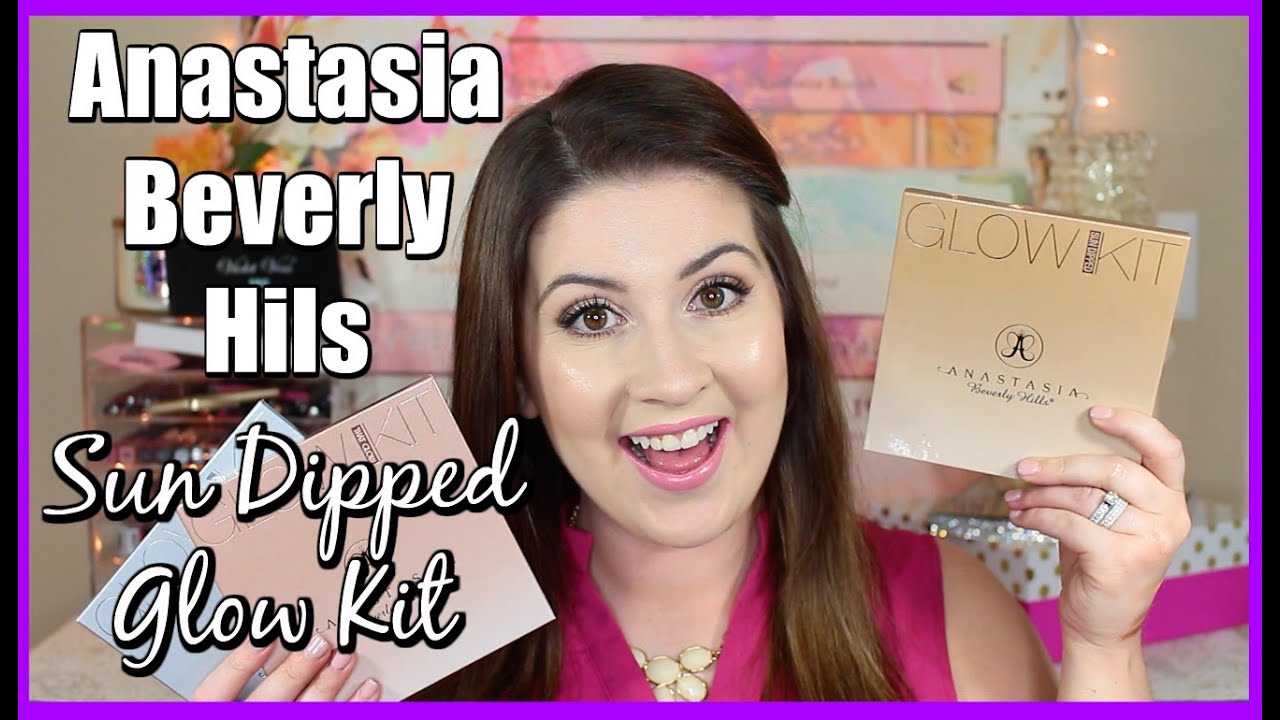 NEW Anastasia Beverly Hills Sun Dipped Glow Kit l Review/Swatches/Comparison