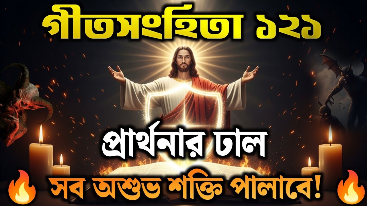Psalm 121 Shield Prayer | সব অশুভ শক্তিকে থামিয়ে দেবে এই প্রার্থনা 🔥🕊️