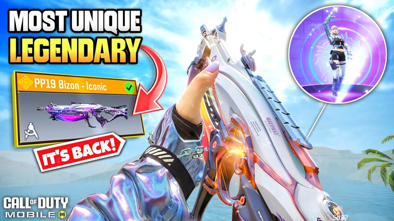 PP19 Bizon - Iconic is Back the Best PP19 Bizon Legendary in CODM