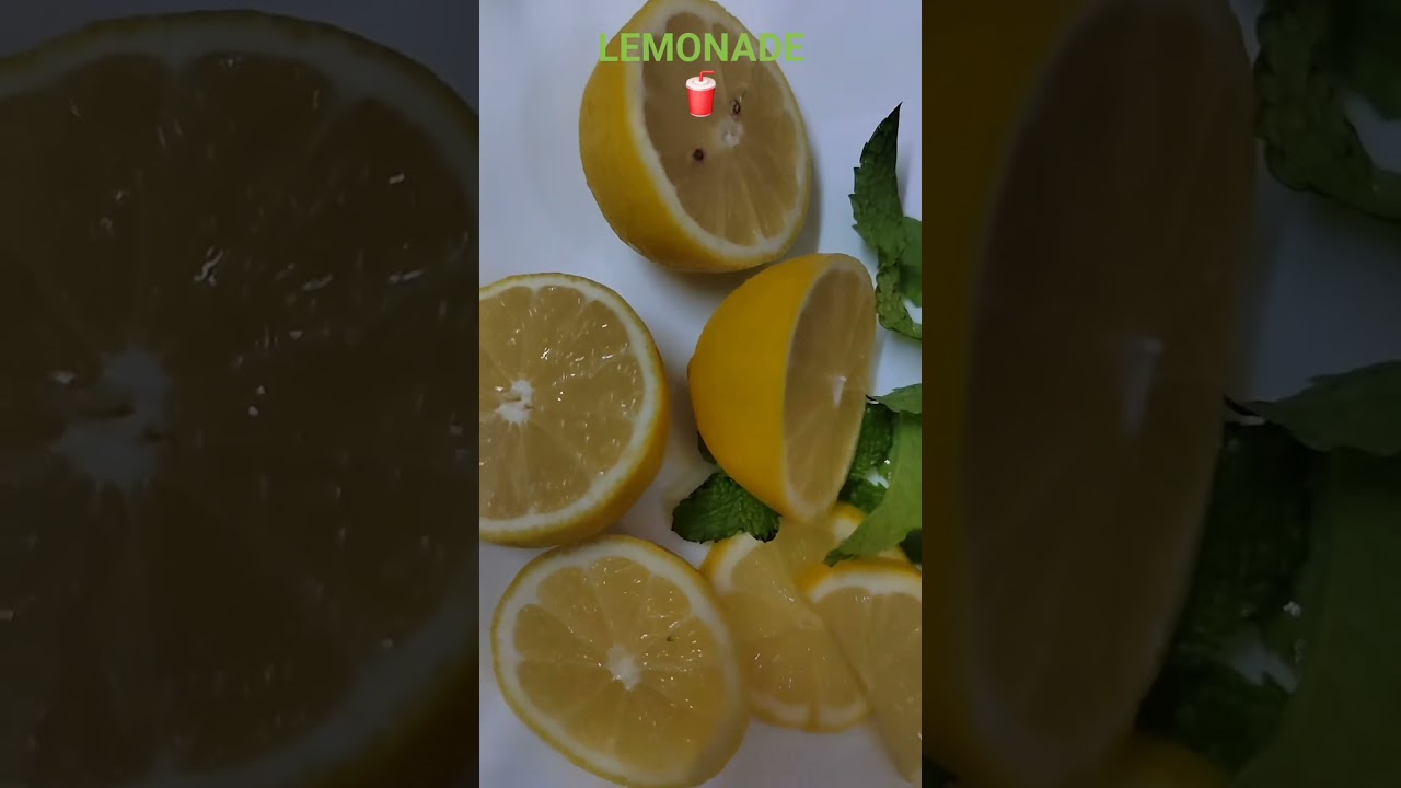 Fresh Lemonade is a classic and non carbonated beverage 