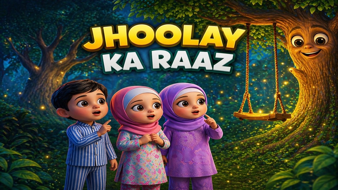 Shaitani Jhoola Ka Raaz 😱 | 3 Bachay Phans Gaye! | Islamic Moral Story