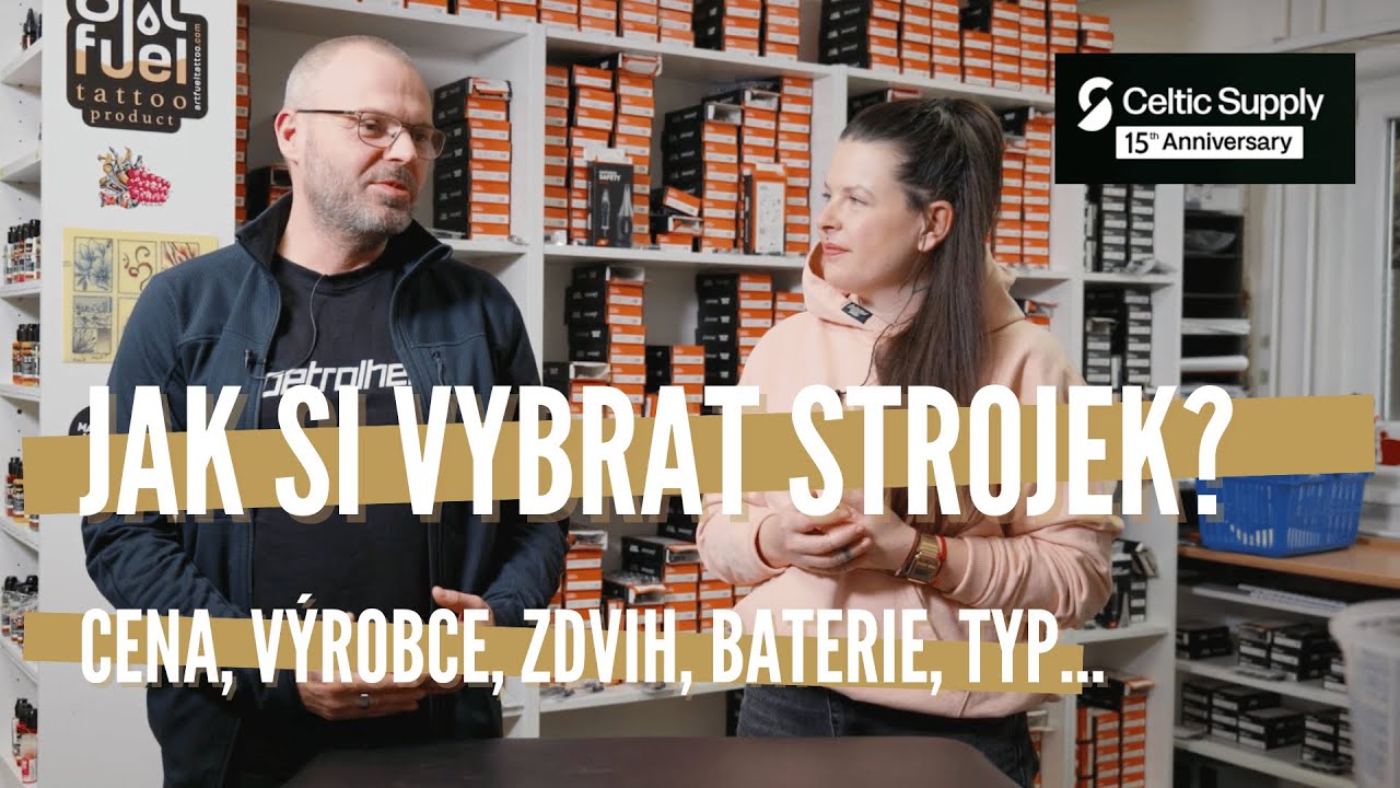 Tetovací strojky - jak se vyznat v parametrech a má smysl dražší model? ✹ Tom z Celtic Supply