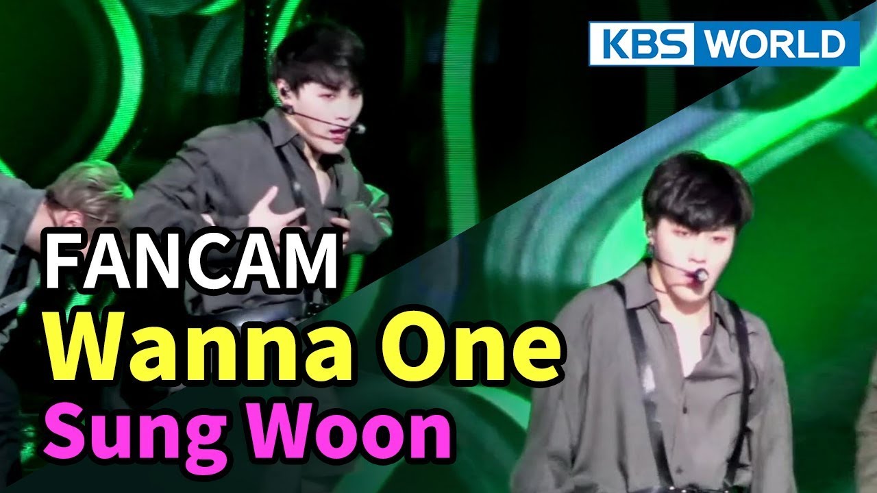 [FOCUSED] Wanna One's Ha Sungwoon - Boomerang [Music Bank / 2018.04.06]
