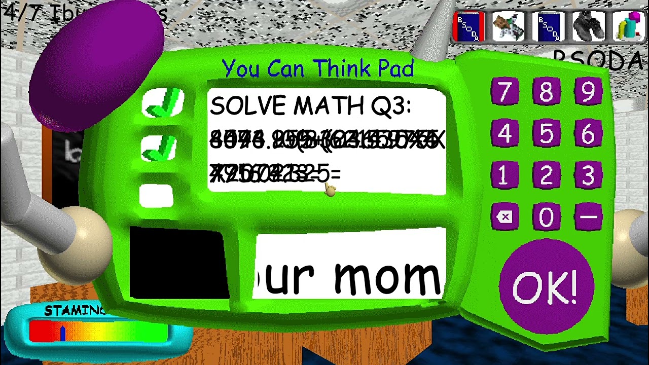 BALDI HATES ME?! - Baldi Hates You | Baldi's Basics Mod