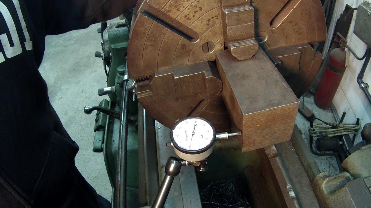 Indicating Square Stock in a 4 Jaw Chuck
