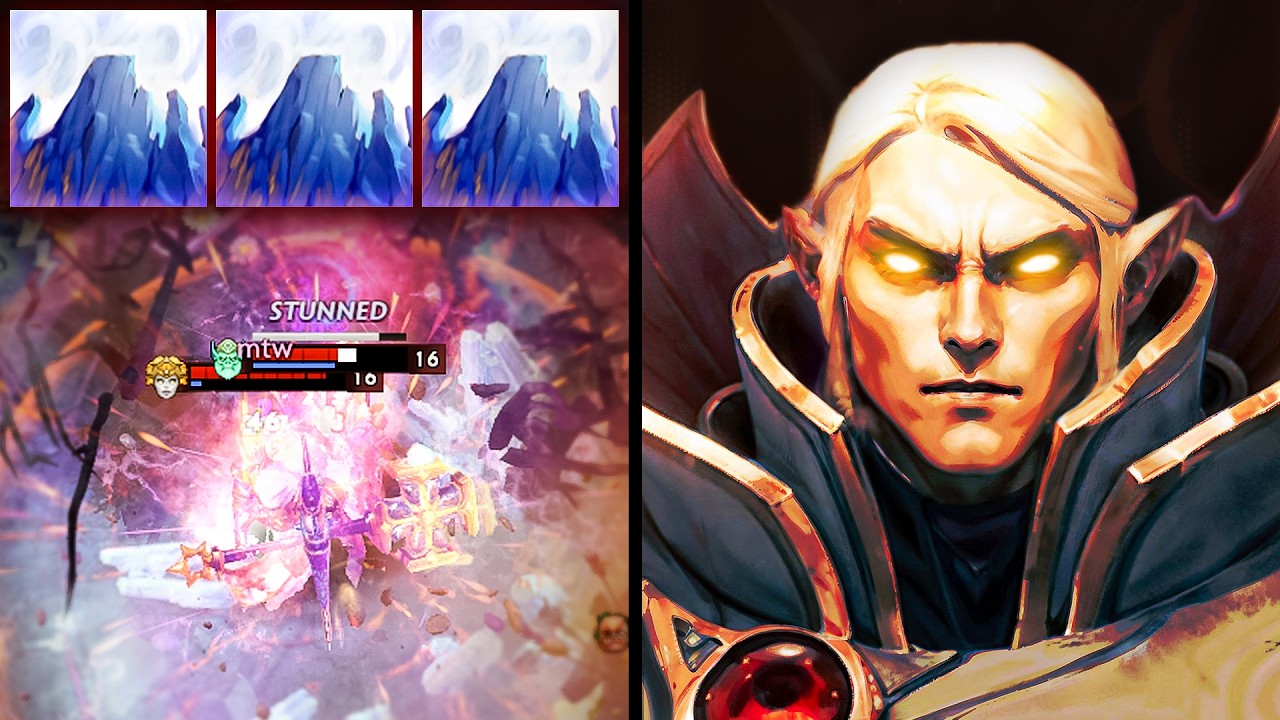 ICE WALL PLAYS!! Grandmaster Invoker vs Necrophos Mid | Dota 2 Invoker