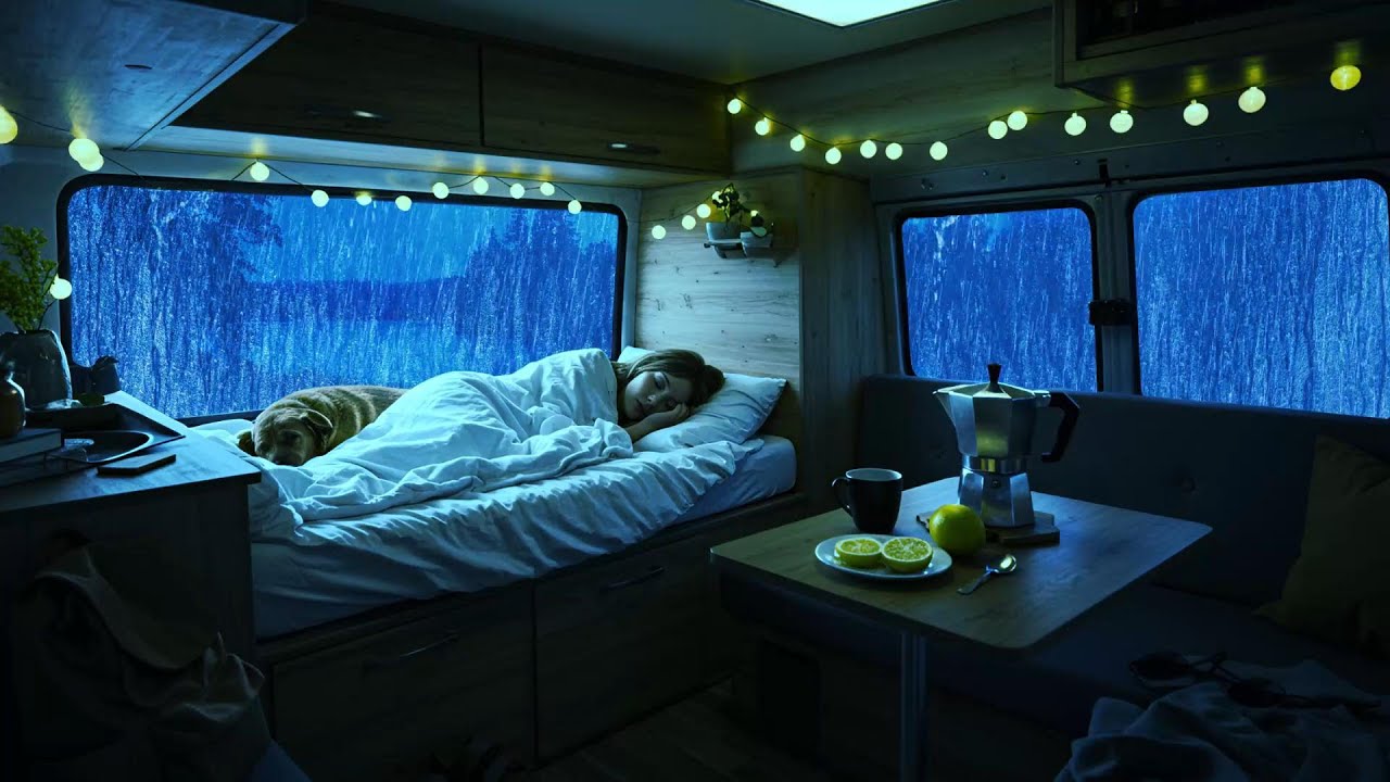 Deep Sleep with Car Rain 🚗 Powerful ASMR Rain Sounds for Instant Calm