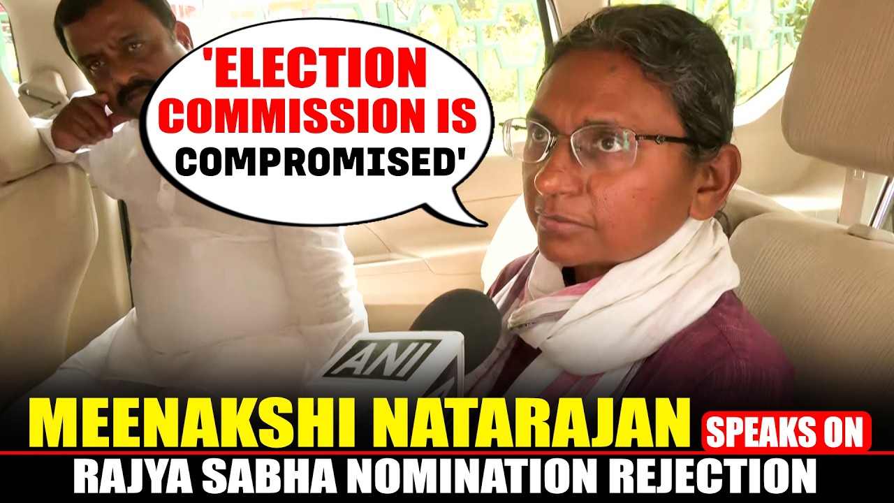 LIVE: Congress Leader Meenakshi Natarajan Speaks on Rejection of Her Rajya Sabha Nomination