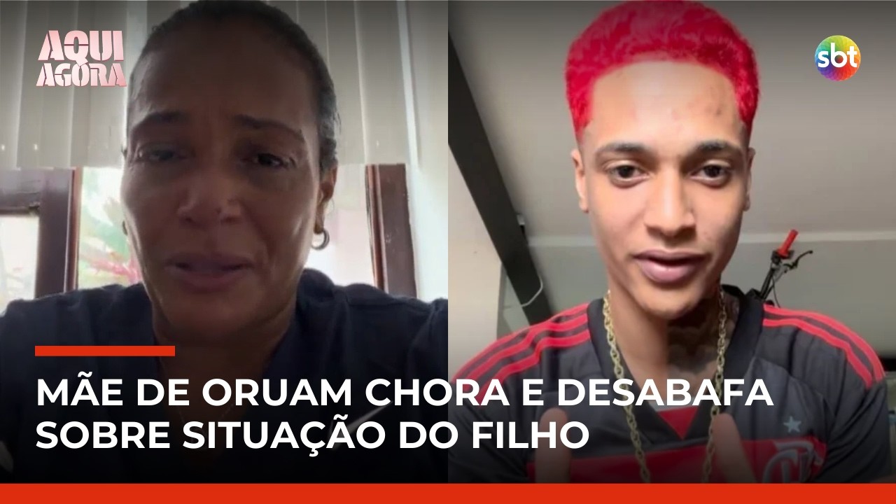 Mãe de Oruam nega fuga do filho do país e faz apelo após ordem para possível prisão | #AquiAgora
