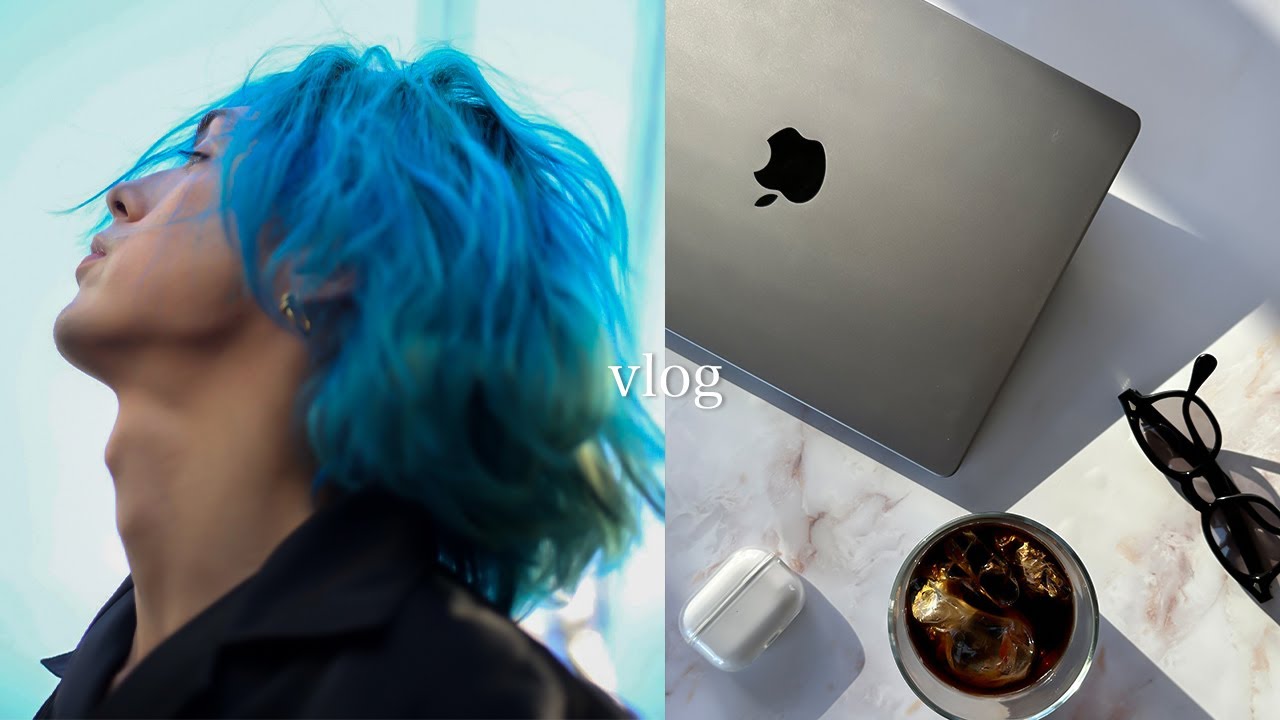 【vlog】change my hair color🐬 capture my random moments.меняй цвет волос