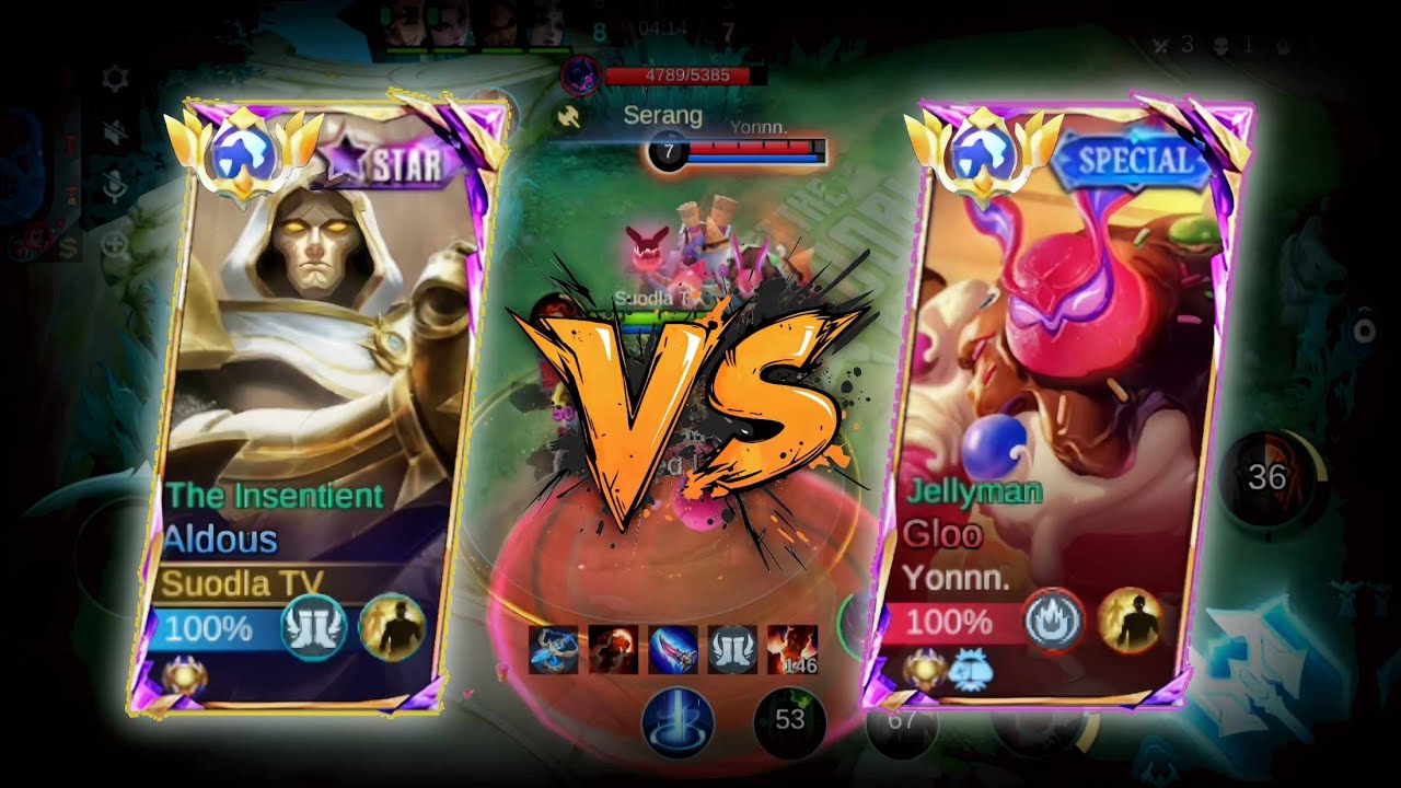 ALDOUS 650 STACK, ALDOUS VS HERO LANGGANAN BAN GLOO!!